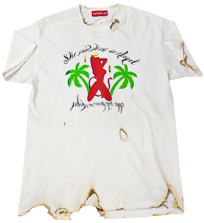 WUNJI She Said She Was An Angel T-Shirt ( 1g )